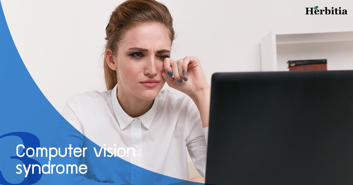 computer vision syndrome พบโรคนี้สูงถึง 75% ของประชากรที่ทำงานออฟฟิศทั้งหมด