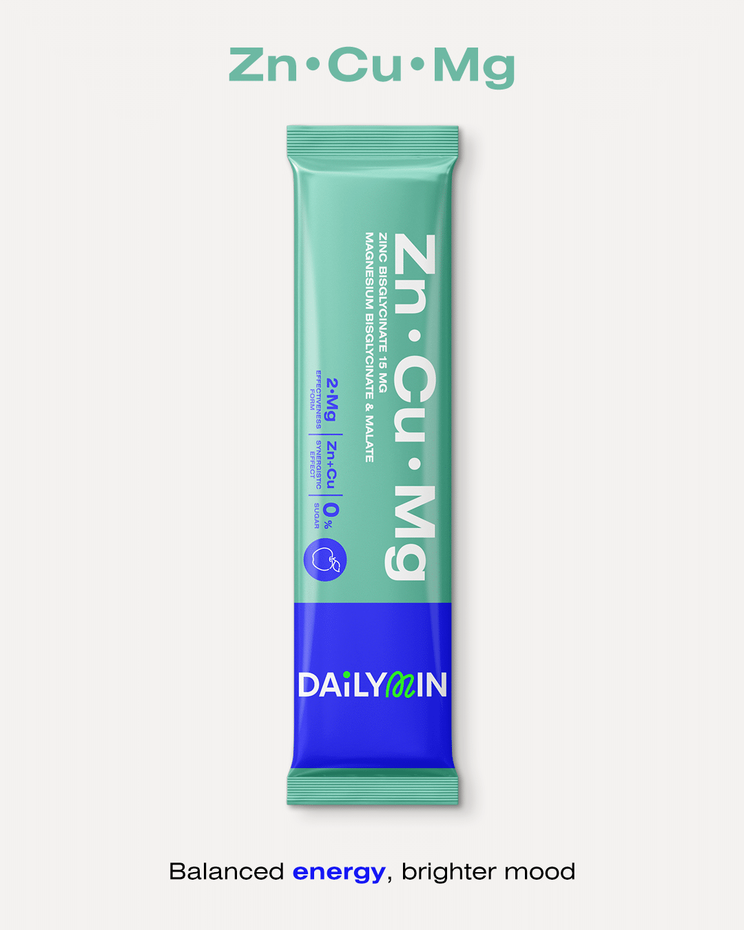 Dailymin Zinc & Magnesium Balanced Energy, Brighter Mood